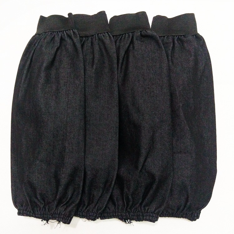 cowboy Elastic mouth antifouling Sleeves wear-resisting Hamal work practical Cleaning Denim Sleevelet