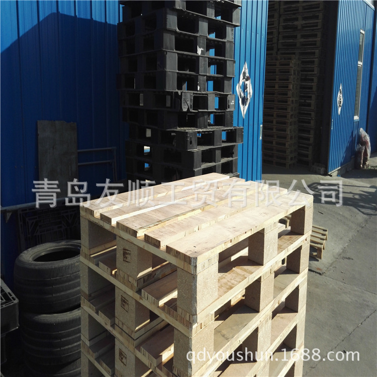 加厚托盘 实木熏蒸托盘厂家 青岛托盘 工业木托盘 木质垫仓板物流