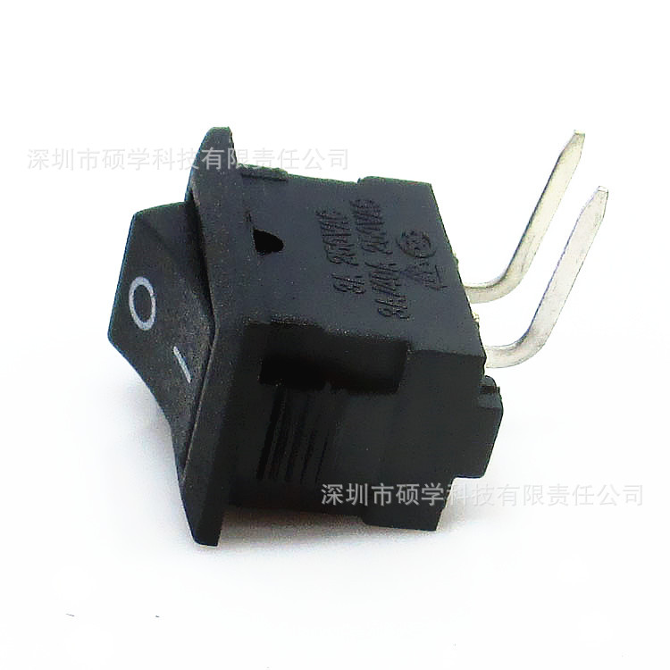 现货【船型开关】环保15x21两档弯脚KCD1 UL/VDE认证翘板电源开关