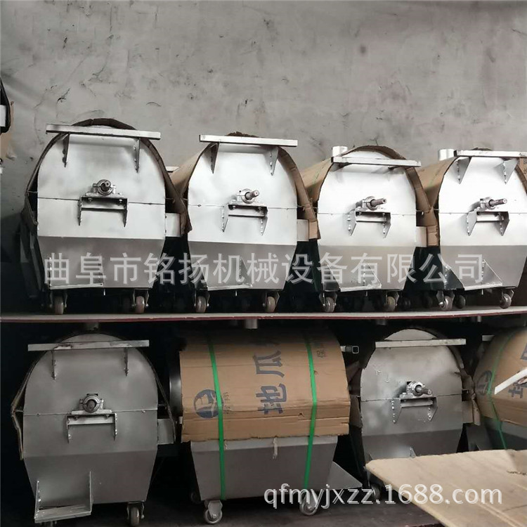连续式滚筒炒锅池州封闭式滚筒花生瓜子炒货机