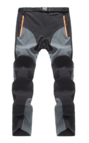 Men's outdoor quick-drying pants, color-blocked quick-drying pants, running, fishing and cycling pants, thin section 1782