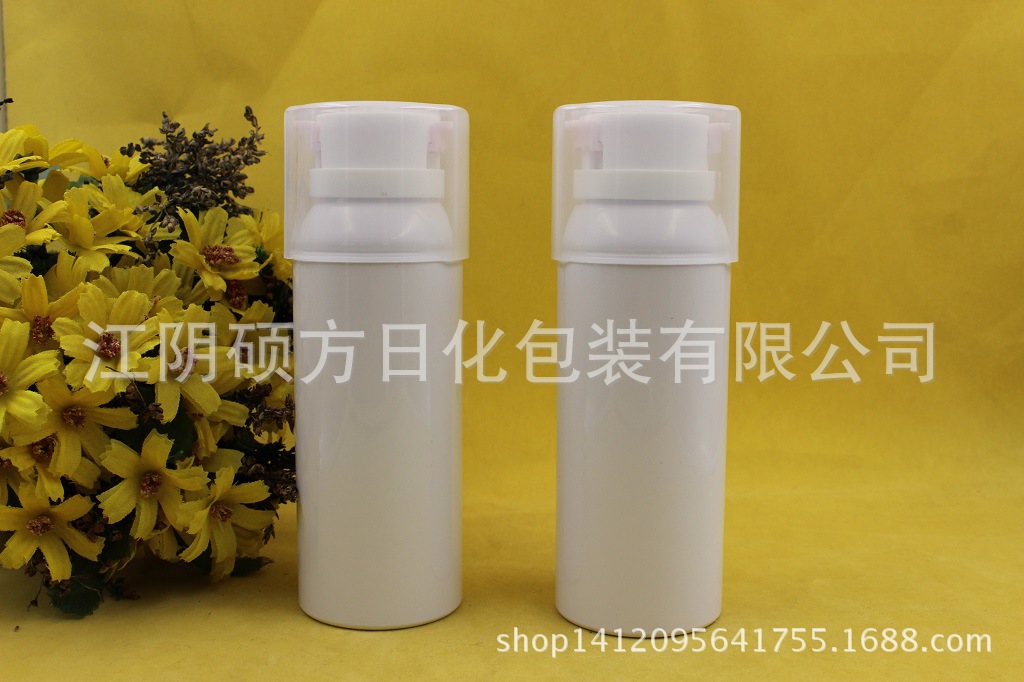 供应150ml铝罐 洗面奶包装容器 玫瑰花形挤出铝瓶 气雾罐
