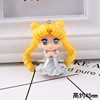 Three dimensional pendant, cream phone case, keychain, accessory, Sailor Moon, handmade