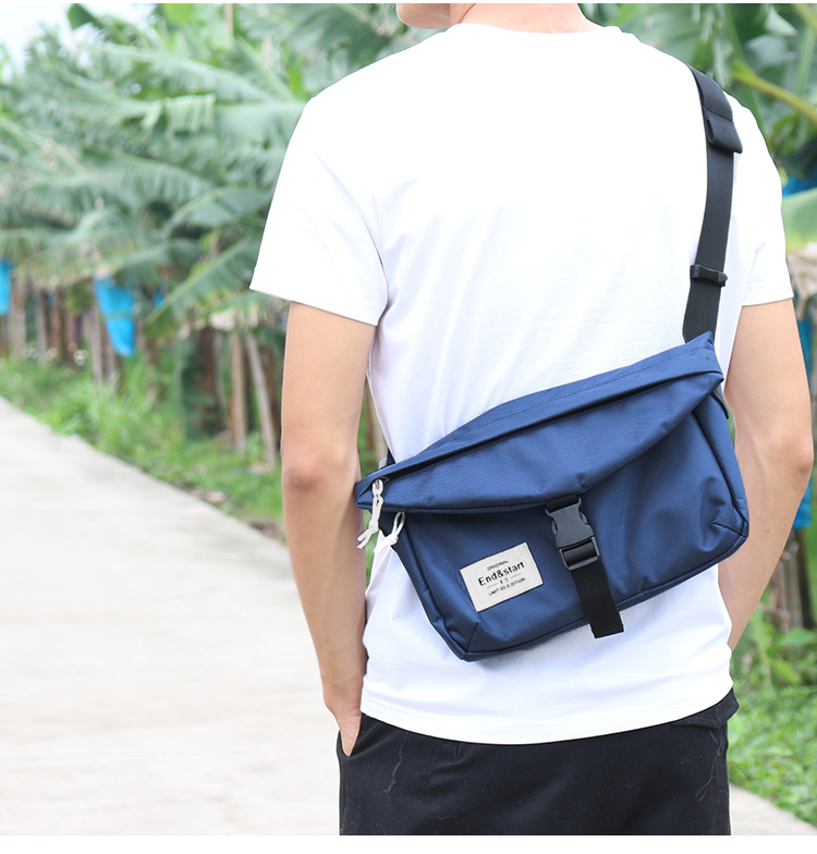 Men's Shoulder Bag Messenger Bag Men's Casual Oxford Cloth Student Messenger Bag Fixed Flying Bag Messenger Bag Men_voghion.com