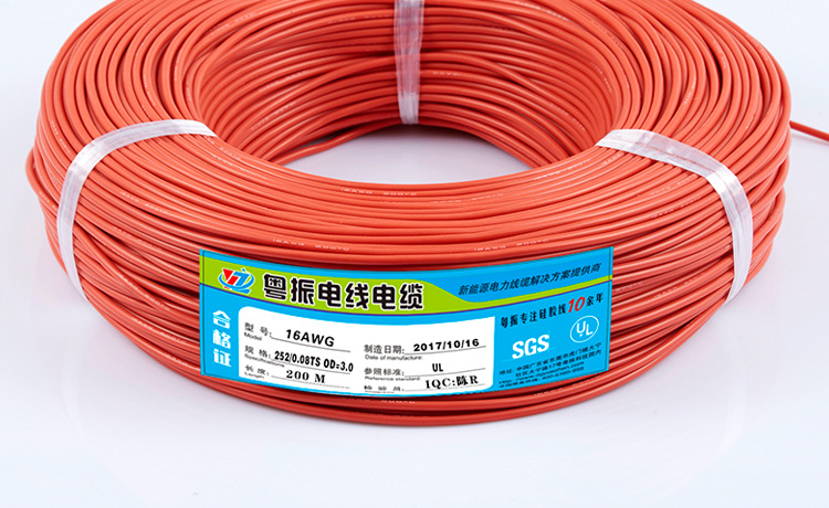 Alambre de silicona extra suave 16AWG rojo