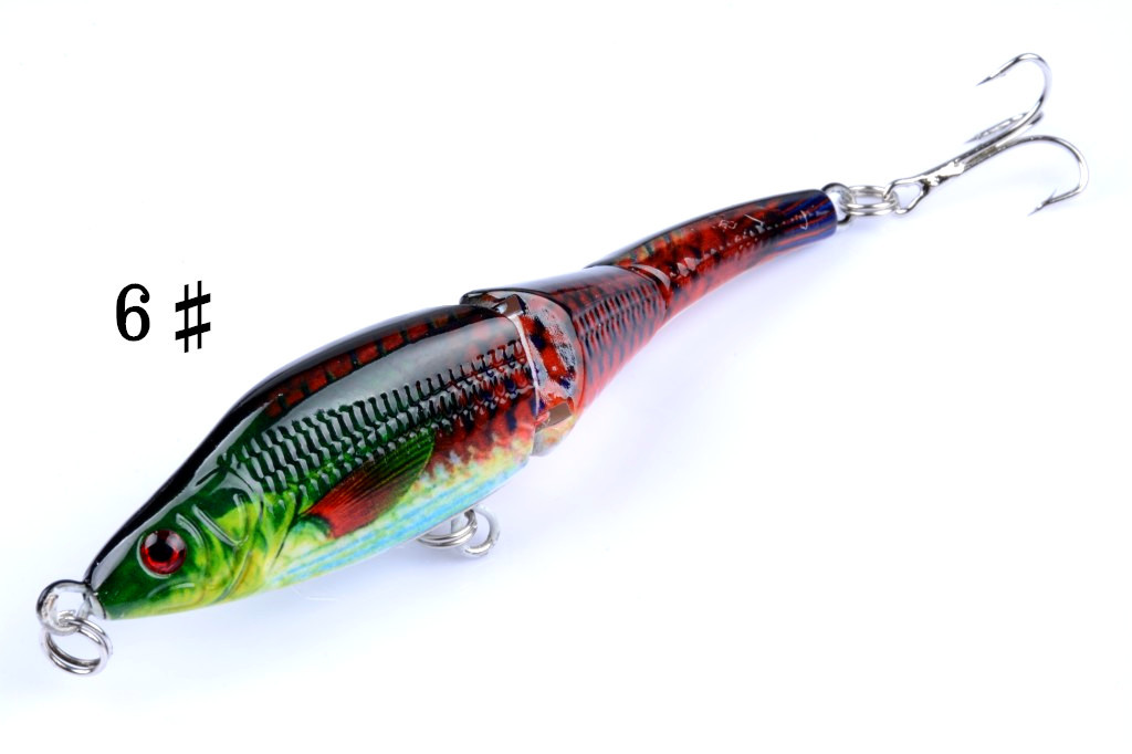 Hard plastic 3 segments swimbait