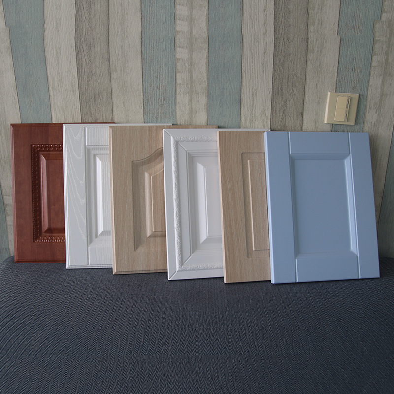 橱柜门定做吸塑壁门 欧式模压柜门定制 膜压板厂家进口膜全屋定制|ru