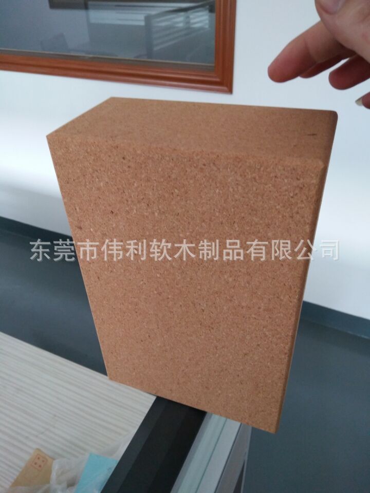 软木瑜伽砖细颗粒