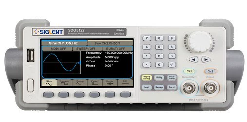 Генератор сигналов произвольной формы Dingyang, полоса пропускания 110 м, источник сигнала DDS SDG5112