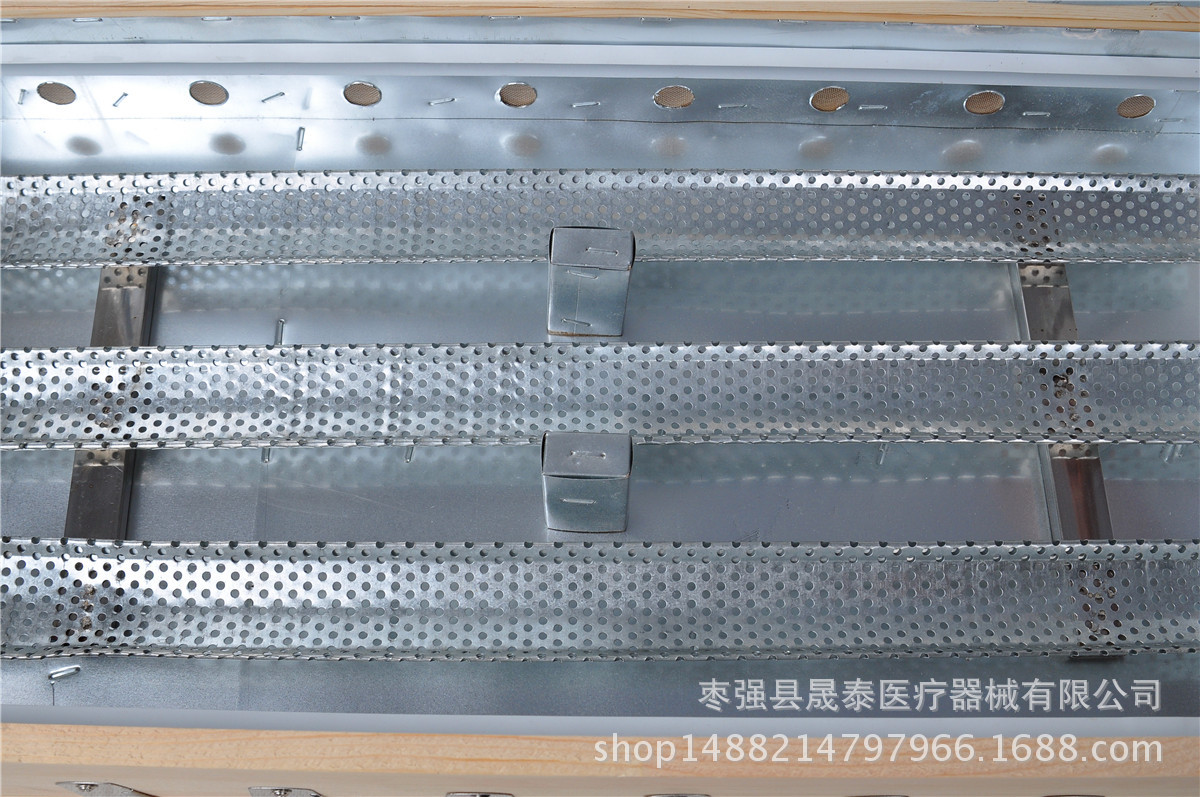 Moxibustion Bed with Adjustable Vent Plate and Ginger Mesh 30x60x9 cm Wooden Full Body Lying Moxa Device specifications