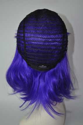 Estilo europeo y americano de estilo medio pelucas de cabello recto fiesta cubierta de cabeza estrella