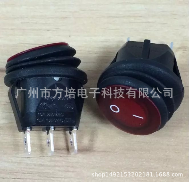 三脚三档船型开关 三脚三档船形开关 六脚三档船型开关 船形开关