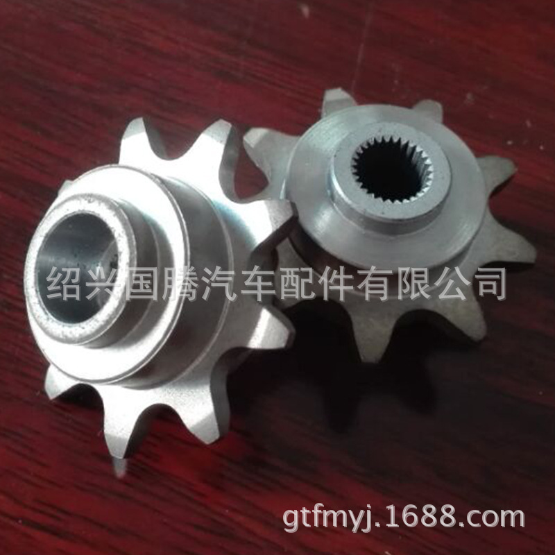 厂家供应车库门配件 车库门链轮 立体不锈钢车库门链轮加工