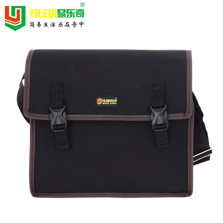 多功能牛津布防水耐磨五金电工维修工具便携斜挎单肩包可印刷LOGO