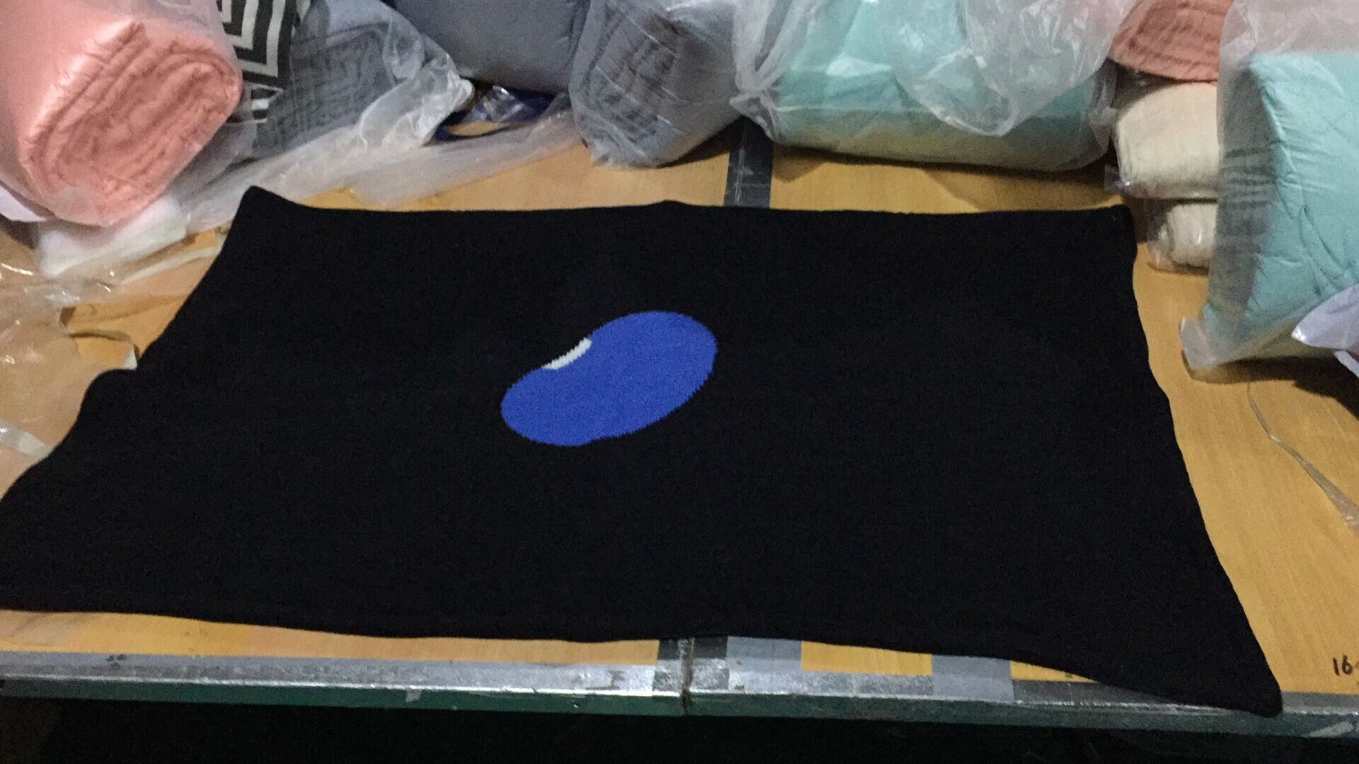 customized Double jacquard Baby blanket