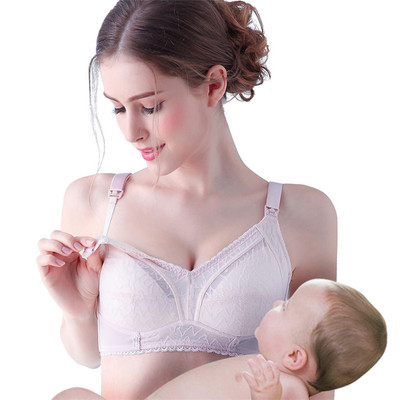 Manufactor Direct selling pregnant woman Underwear Open in the front buckle Wireless lactation Bras On the care Gather Adjustment type nurse Bra