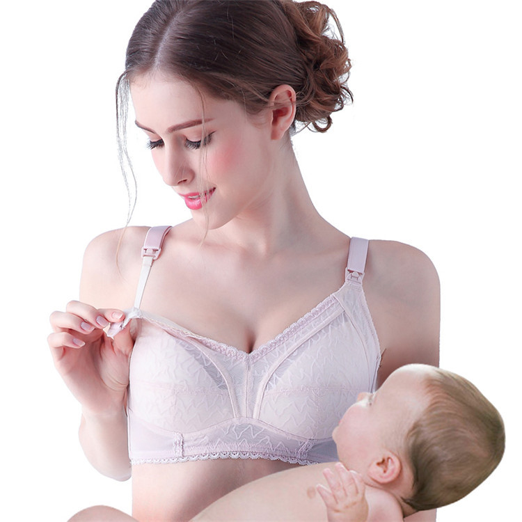 Manufactor Direct selling pregnant woman Underwear Open in the front buckle Wireless lactation Bras On the care Gather Adjustment type nurse Bra