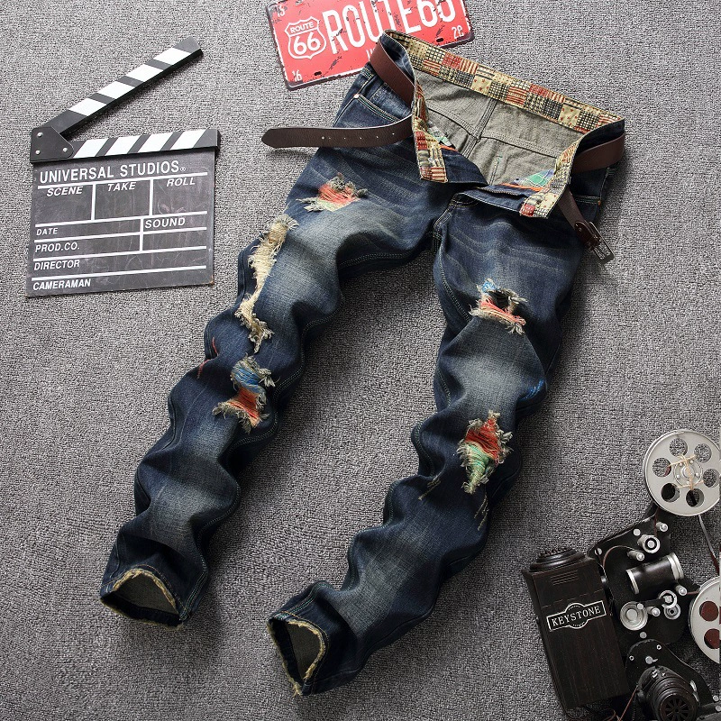 Свободные прямые джинсы, ebay, европейский стиль