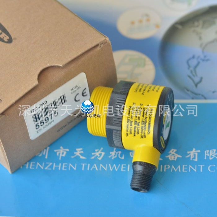 【实物拍摄】美国邦纳BANNER  T30UUPB  超声波传感器