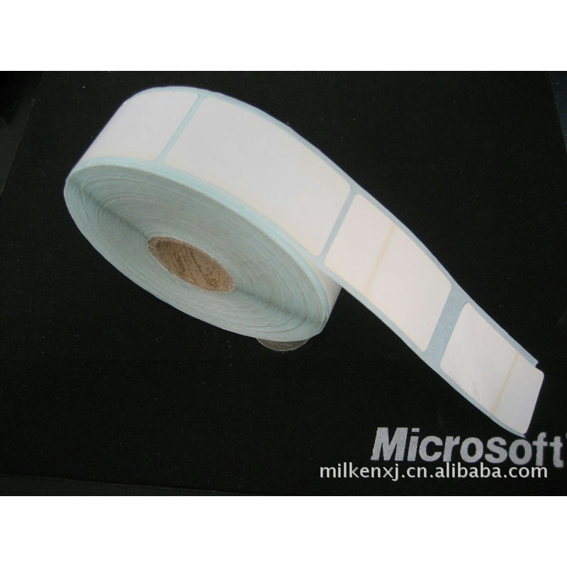 江苏无锡印制FASSON-72825T亮白聚酯PET VOCs标签53*33单排R23mm