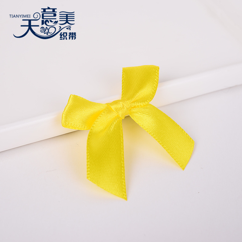 Embalaje cinta hecha a mano arco accesorios textiles cinta arco