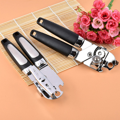 现货 厨房不锈钢开罐器 多功能开罐头刀 不锈钢开瓶器 罐头工具