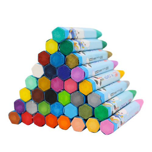 True color oil pastels 36 colors 12 colors children's painting crayons 201636 brushes Children's Day gift