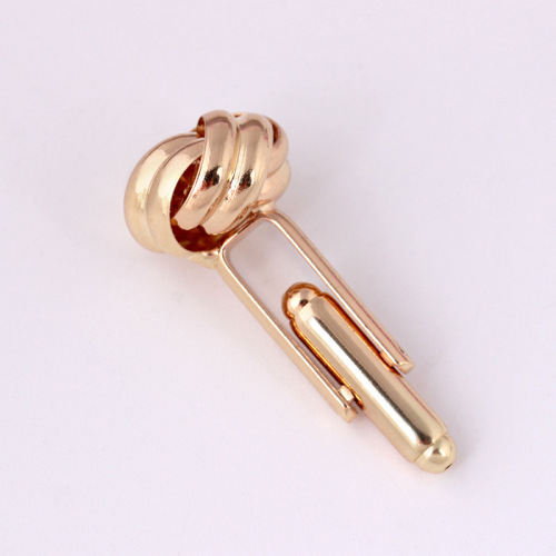 New Hot Selling Men's Elegant Style Cable French Collar Pin Pattern Cufflinks Manufacturer Accessory Wholesale