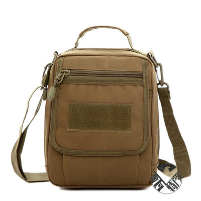 customized wholesale men and women leisure time Inclined shoulder bag Nylon bag The single shoulder bag outdoors multi-function tactics knapsack