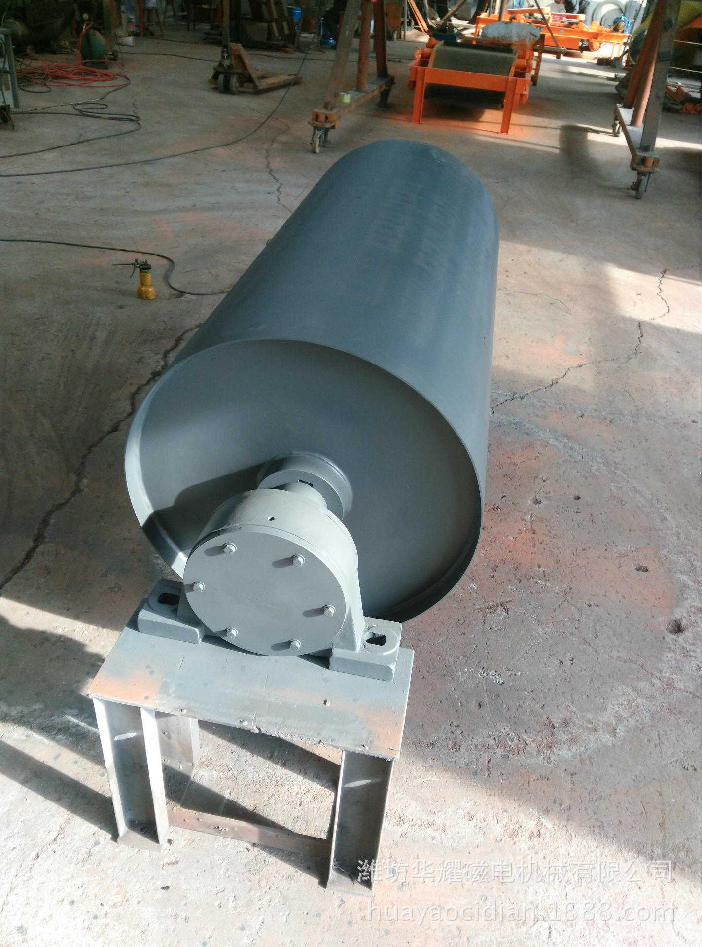 批发定制永磁滚筒 干式强磁滚筒 中场强永磁滚筒