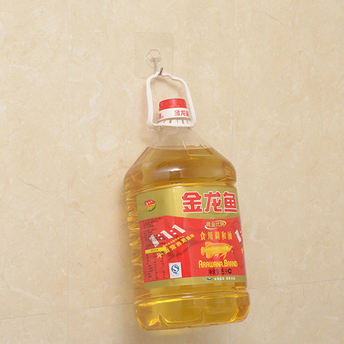 Strong Adhesive Clear Hooks Kitchen Hanger Invisible Wall Cup Hook Bathroom Creative Wall Mount Load-Bearing Nail-Free Hook