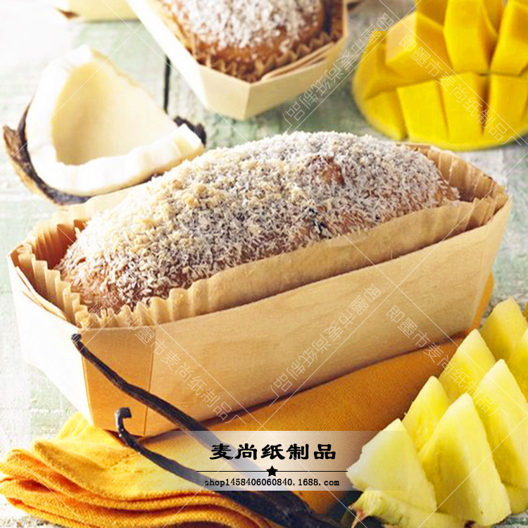 Molde de papel de pastel para hornear resistente a altas temperaturas taza de papel para hornear pan tostado bandeja de papel clásico en forma de barco gran fabricante