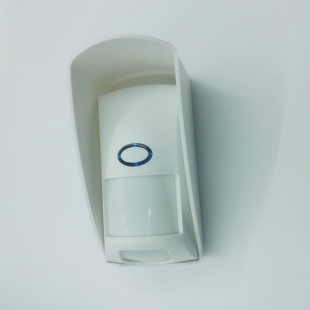 无线室外红外探测器 防宠物感应器防盗器探头 防水红外线报警器