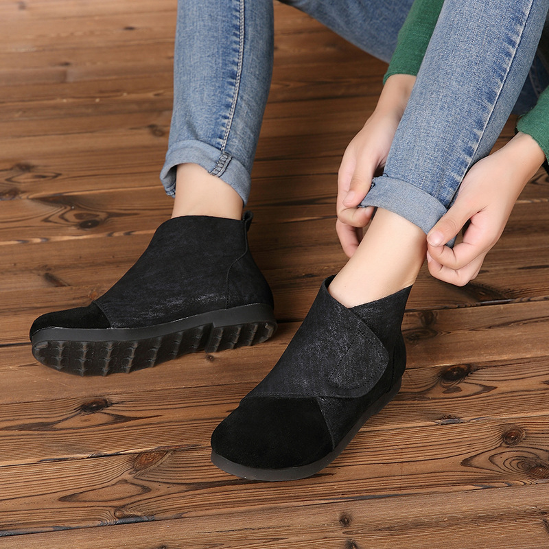 Bottes femme en En cuir - Ref 3354895 Image 3