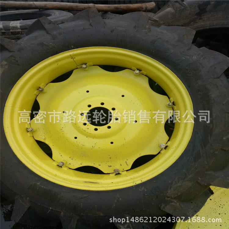 现货供应泰山牌水田高花拖拉机轮胎13.6-38R-2花纹农用轮胎