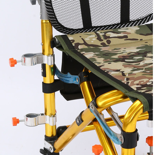 Manufacturer wholesale fishing umbrella stand fishing chair aluminum alloy folding umbrella stand fishing gear fishing chair umbrella stand accessories
