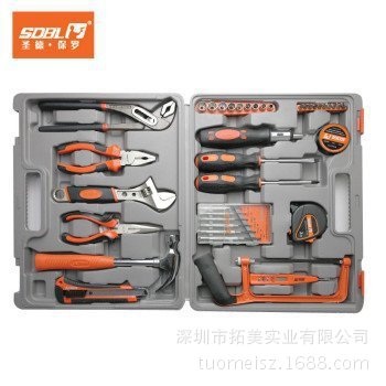 圣保罗 43件套礼品型家庭工具/家庭日用组合工具套装/ 五金工具z