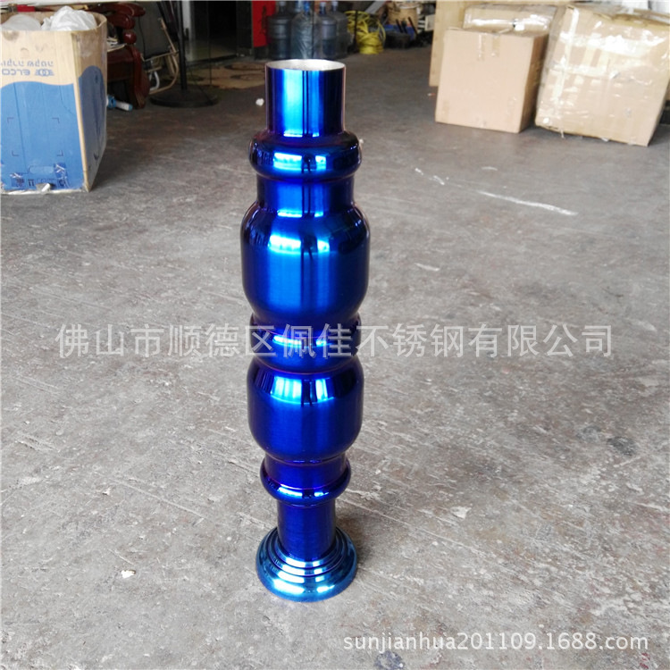 宁波厂家不锈钢异性水涨立柱量版高档夜场将军柱 不锈钢吧台立柱