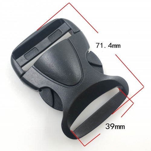 Factory direct sales black white transparent plastic buckle plastic buckle stroller buckle schoolbag buckle mother-in-law buckle