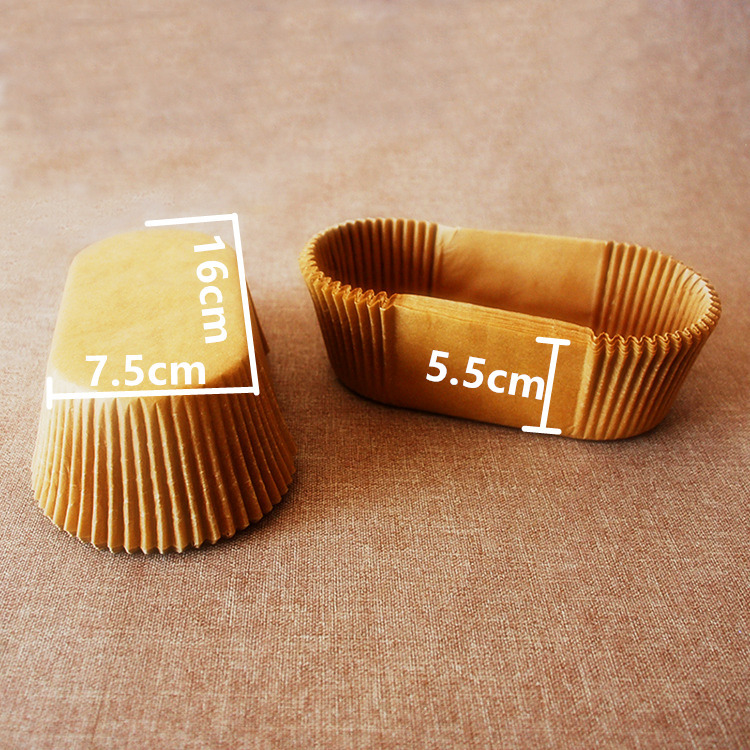Molde de papel de pastel para hornear resistente a altas temperaturas taza de papel para hornear pan tostado bandeja de papel clásico en forma de barco gran fabricante