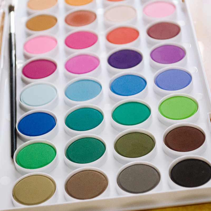 Transparent watercolour