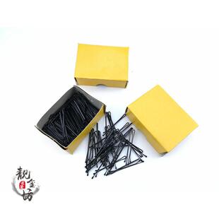Round head ancient costume photo studio hair special tie/hair black hairpin clip side clip small steel wire clip U-shaped card