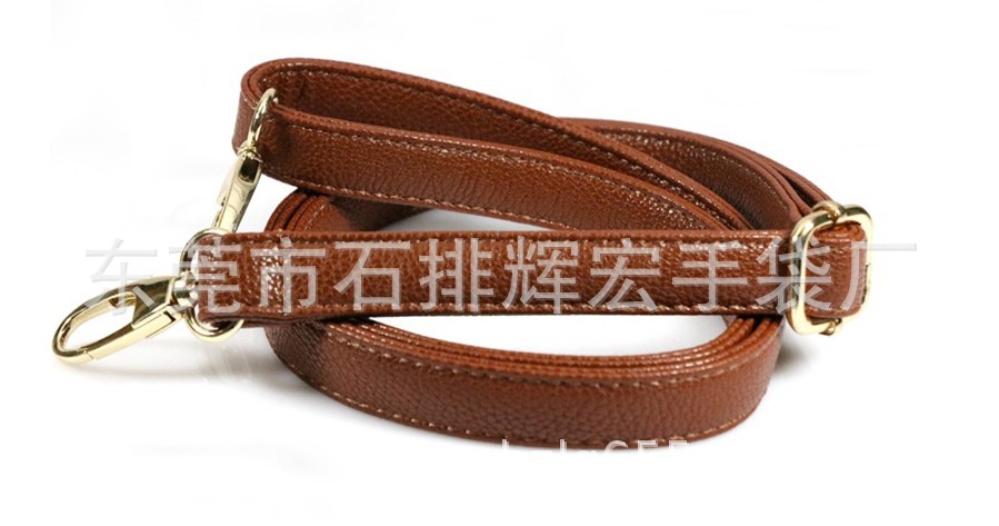 东莞手袋厂生产尼龙涤棉织带PU皮挎带肩带音响手提帆布背挎带