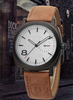 Fashionable nylon ultra thin men's watch, street matte belt, European style, simple and elegant design