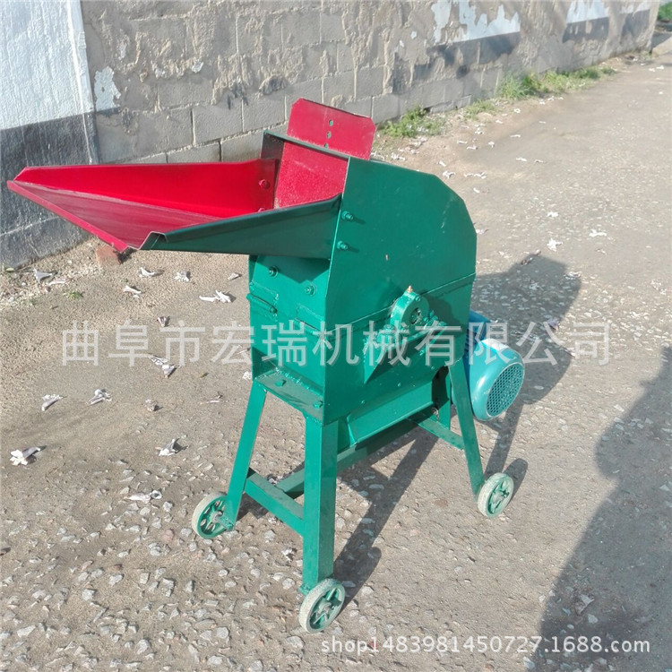 两相电自吸式花生粉碎机 碎花生秧机器哪里有卖畜牧、养殖业机械