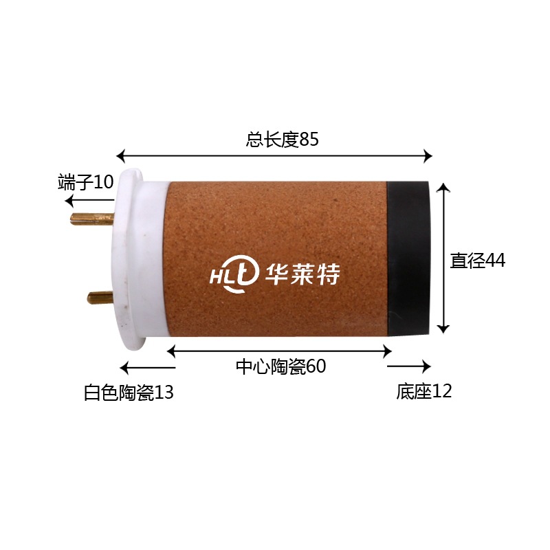 高品质陶瓷加热管 3400W塑料焊枪发热芯 热风器加热芯  焊枪枪心