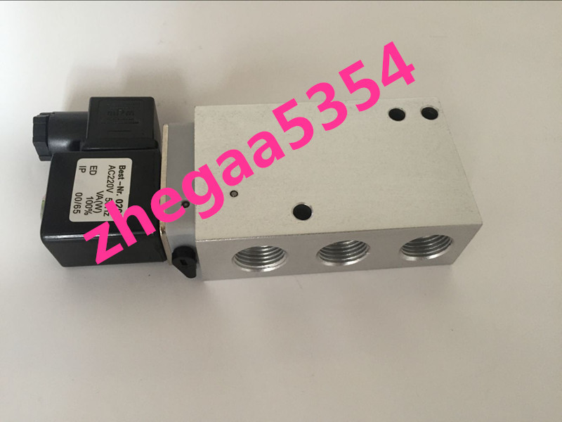 海隆型电磁阀2637050B二位五通板式 气动换向阀