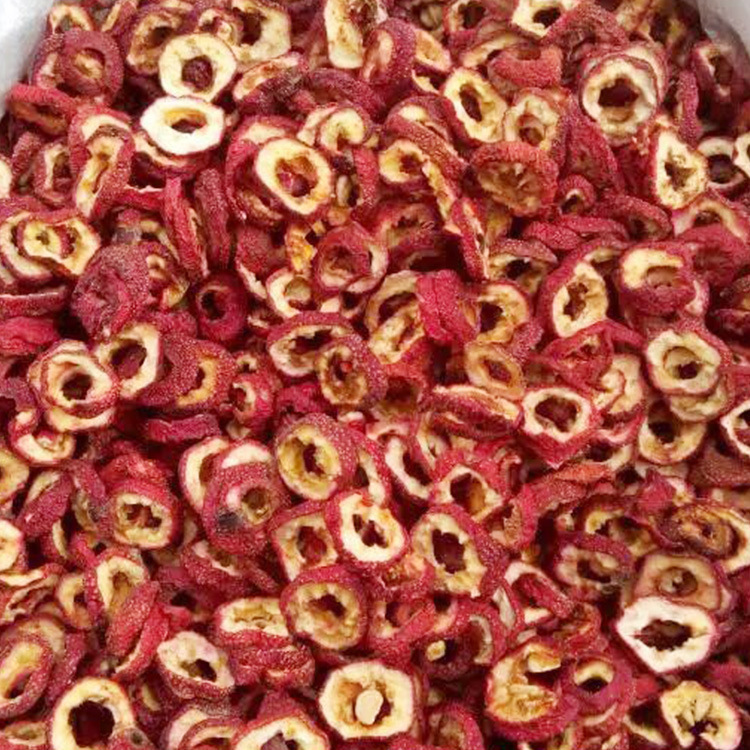 酸梅湯原料山查幹 批發新鮮散裝無籽無核無硫山查  山查片 山查圈