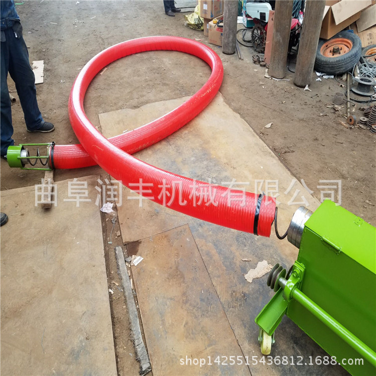 旋转式弹簧吸粮机 六盘水软管弹簧吸粮机