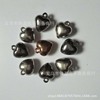 Factory direct selling CCB electroplating heart -shaped pendant polyaling UV peach heart bead DIY jewelry accessories